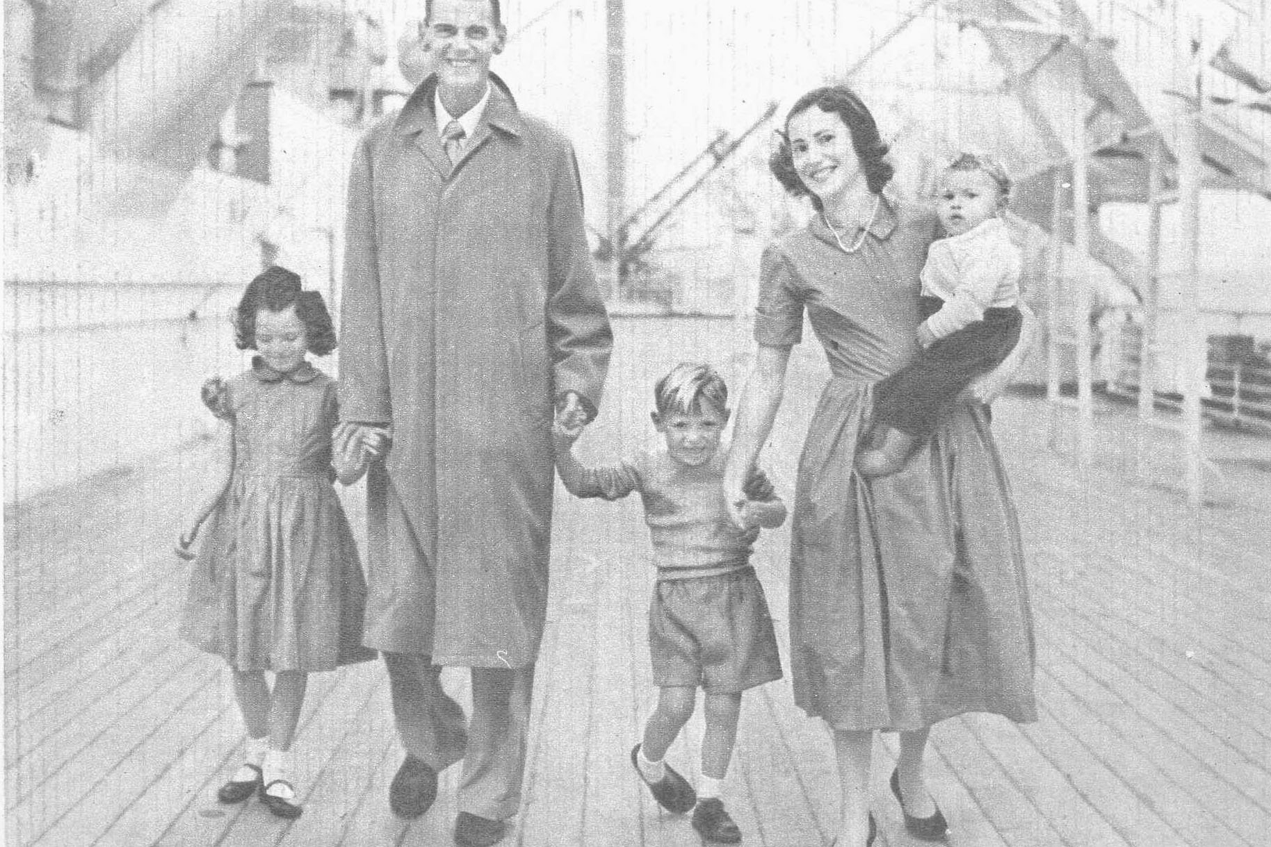 Jim Vickers-Willis and family